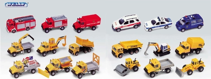 Welly Urban Spirit mașinuță de construcții și salvare