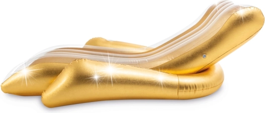 Șezlong gonflabil cu sclipici