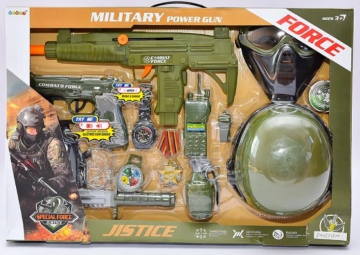 Set militar cu cască