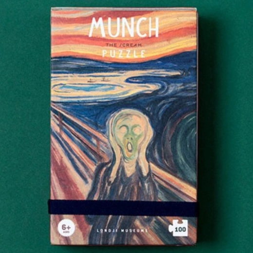 Puzzle de buzunar tiny Țipăt – 100 piese