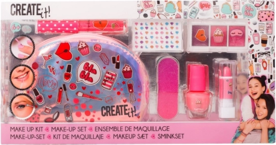 Set de machiaj Create it! cu trusă cosmetică