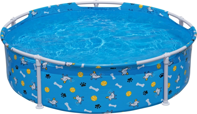 Bestway Fetchin' Fun piscină circulară supraterană pentru animale de companie 122 cm