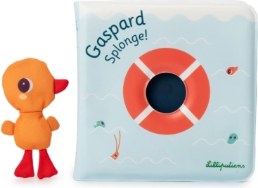 Cărticică magică de baie Lilliputiens – Rațoiul Gaspard