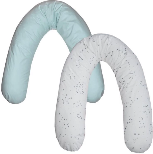 Pernă EKO pentru alăptare Mint 180 cm