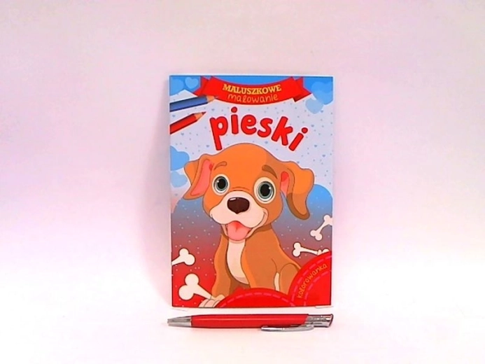 Colorat pentru cei mici: căței