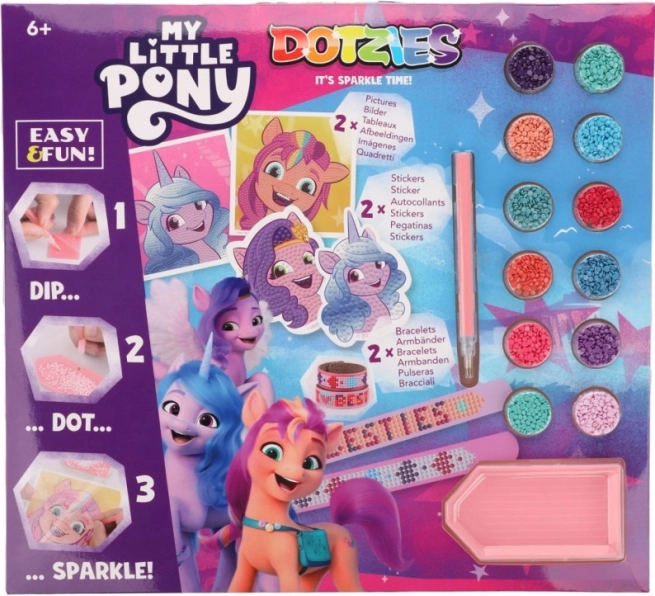 Set de activități DIAMOND DOTZ My Little Pony