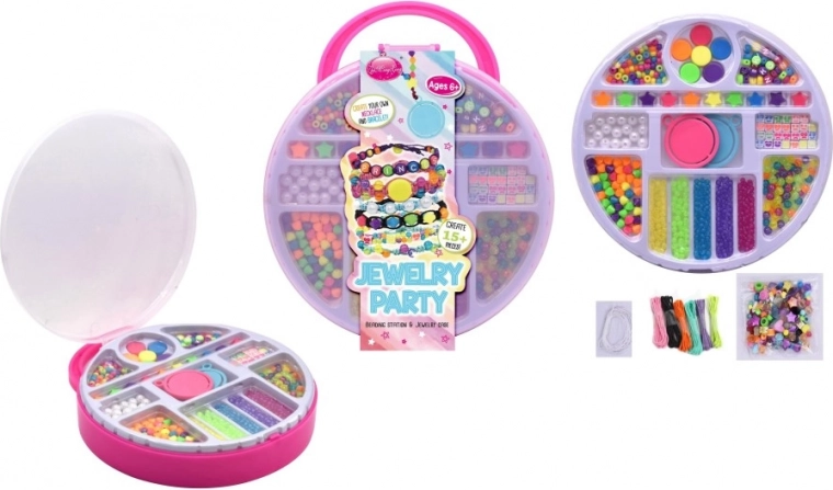 Set de mărgele în cutie