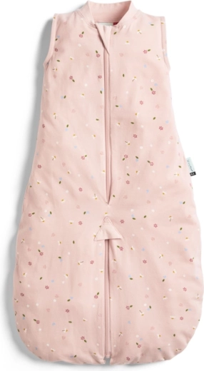 Ergopouch sac de dormit și salopetă 2în1 din bumbac organic Daisies, 8–24 luni, 8–14 kg, 0,2 TOG