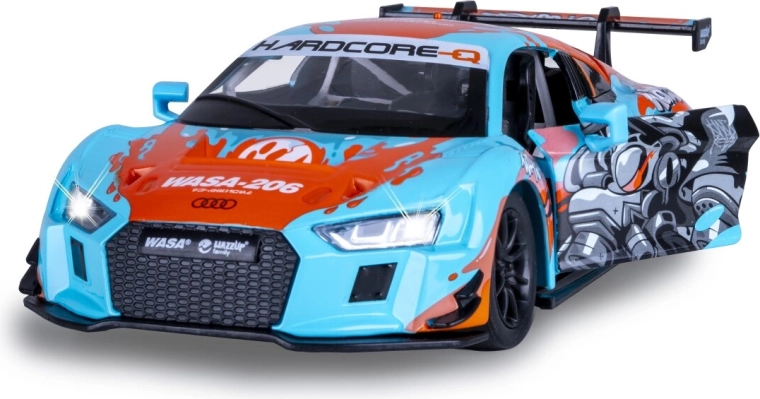 Model metalic Audi R8 LMS 1:24 albastru