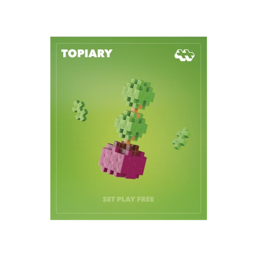 Plus-Plus flori topiary