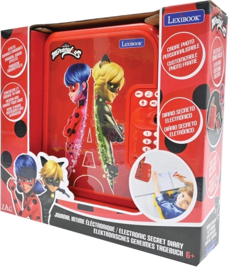 Lexibook jurnal electronic secret Miraculous Buburuza și Motanul Negru