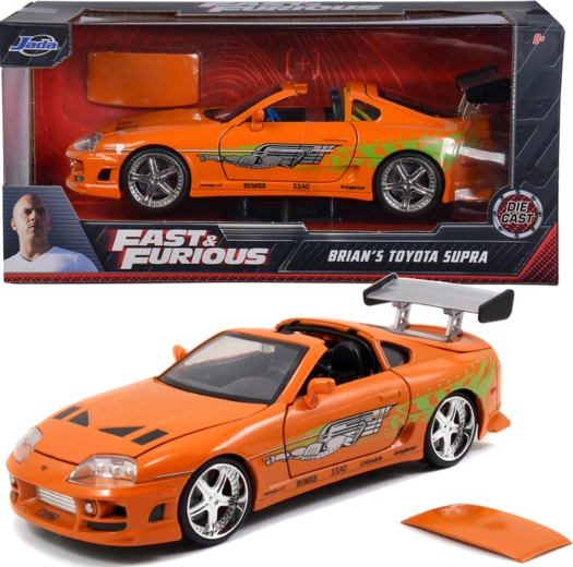 Toyota Supra Fast & Furious model metalic 19 cm