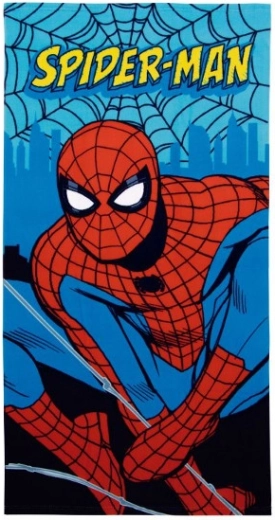 Prosop Spider-Man din microfibră 70 × 140 cm