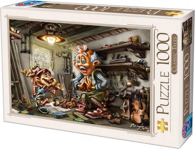 Puzzle PINOKIO 1000 piese de la D-TOYS