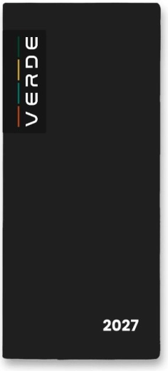 Agendă lunară în husă PVC 2027 black