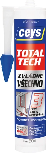 Adeziv și etanșant universal 290 ml CEYS TOTAL TECH alb