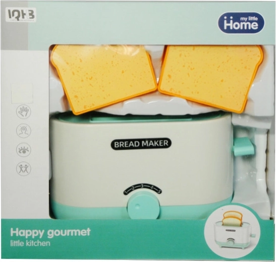 Prăjitor de pâine de jucărie pentru copii, cu baterii