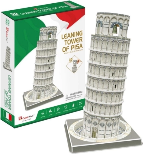 Puzzle 3D Turnul Înclinat din Pisa