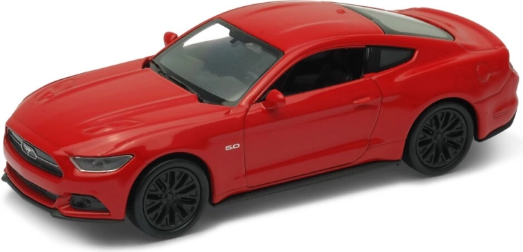 Welly Ford Mustang GT model 2015 1:34 roșu