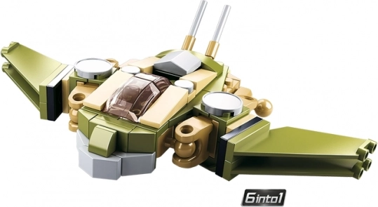 Construcție Sluban King of Land Force - Robot Militar