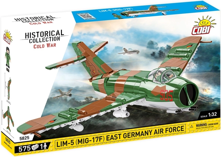 Cobi MiG-17F (LIM-5) avion al aviației est-germane 1:32