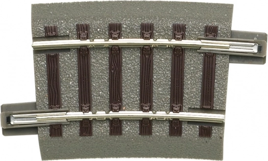 Roco geoLINE șină curbată R2 7,5° cu terasament