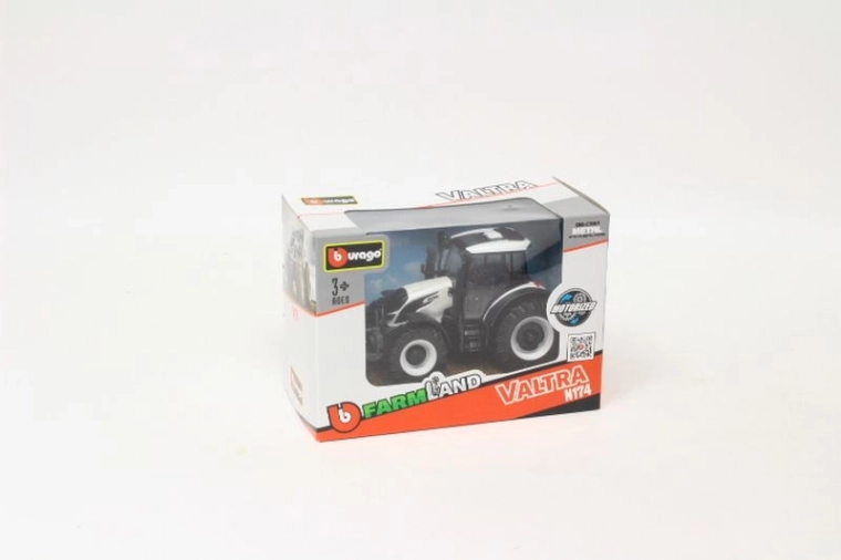 Model de tractor Valtra N174 alb 1:43 - 1 bucată