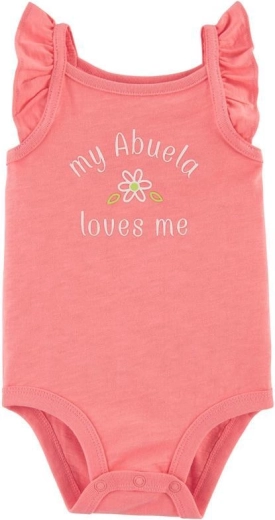 Body maieu pentru fetițe Carter’s, Pink, măr. 62 (3 luni)