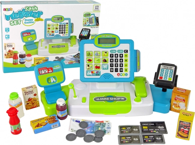 Casă de marcat pentru copii cu cântar și terminal