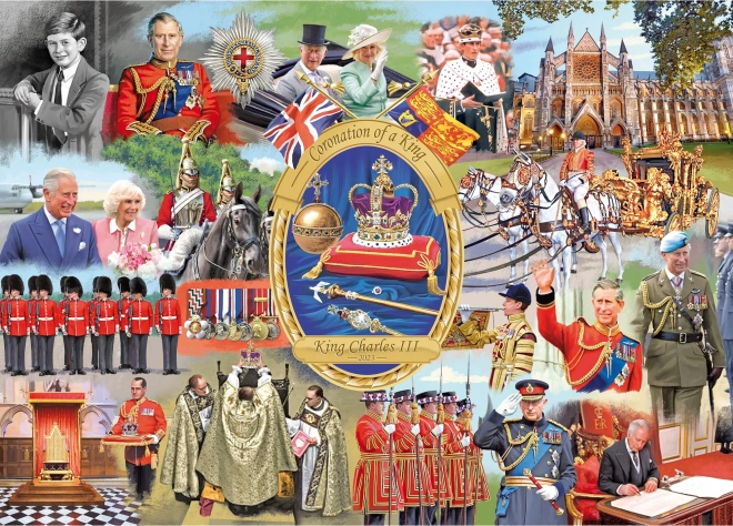 Puzzle Încoronarea regelui 1000 piese