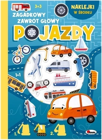 Motanice misterioase – vehicule (caiet educativ cu sarcini și autocolante reliefate)