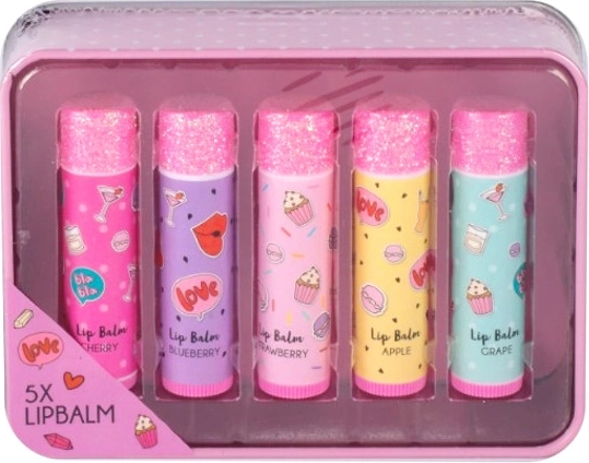 Create It! balsamuri de buze în cutie metalică