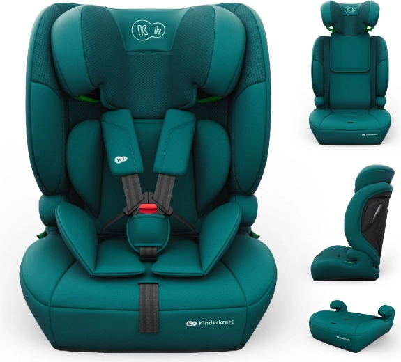 Scaun auto Kinderkraft Comfort up 2 plus i-Size 76–150 cm verde