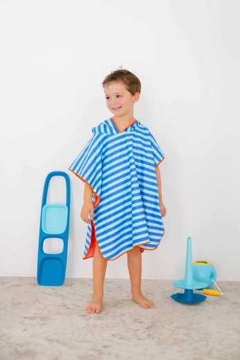 Poncho de plajă pentru copii Quut Ocean