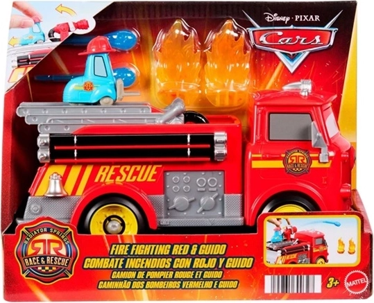 Disney Pixar Cars camion de pompieri Edek și Guido - 1 bucată