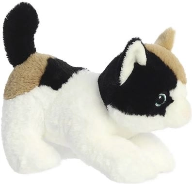 Eco Nation pisică de pluș calico cca 21,5 cm