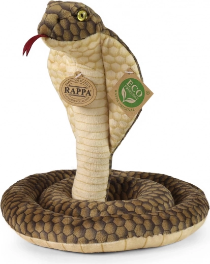 Cobra de pluș 127 cm eco-friendly de la Rappa