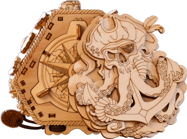 Puzzle din lemn Busola lui Barbă Neagră