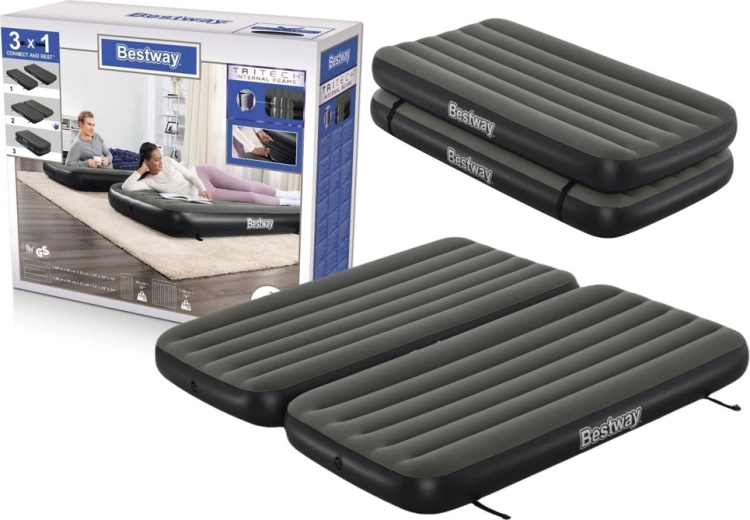 Saltea gonflabilă dublă Bestway 188 × 99 × 25 cm