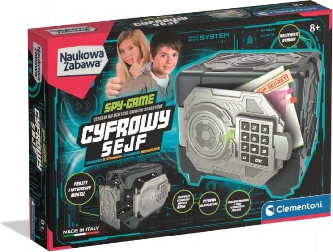 Seif digital Spy-Game Clementoni