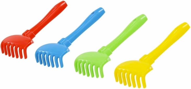 Greblă de plastic pentru nisip 19 cm