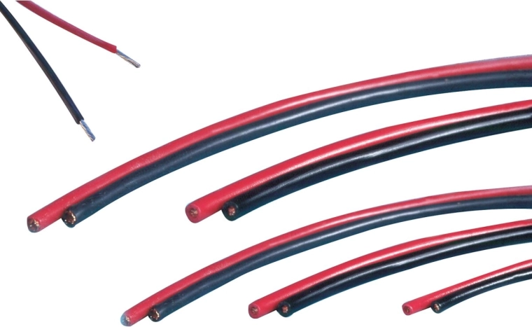 Cablu siliconic JAMARA 0,75 mm², 100 m, roșu
