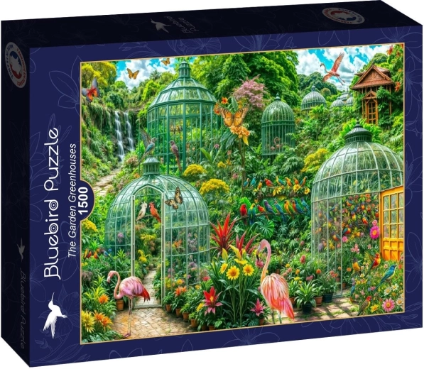 Puzzle Bluebird sere de grădină 1500 piese