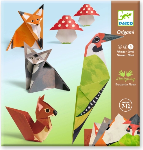 DJECO origami Pădurea fermecată