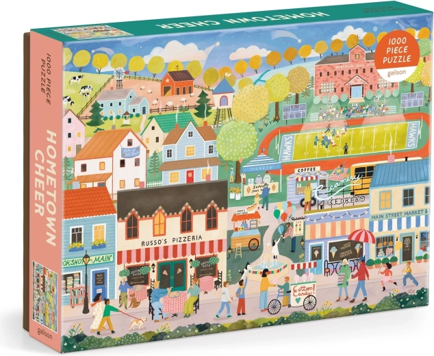 Puzzle GALISON Sprijin pentru orașul natal, 1000 de piese