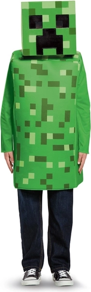 Costum pentru copii Minecraft Creeper 10–12 ani