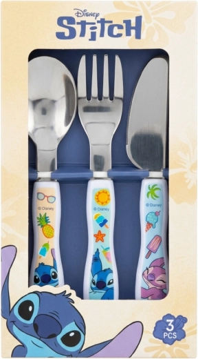 Set de tacâmuri pentru copii Disney Lilo & Stitch, 3 piese