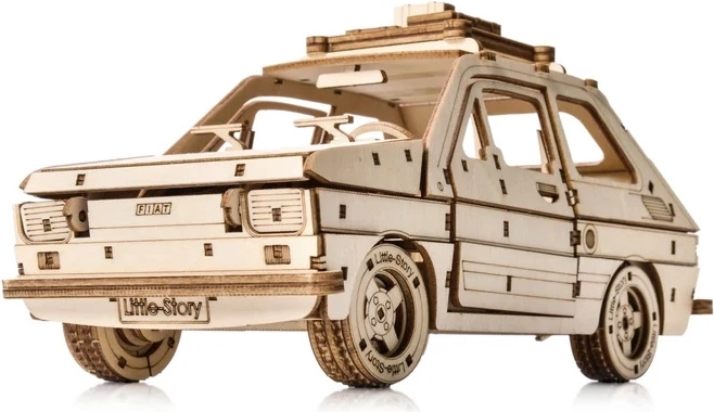 Little Story puzzle 3D din lemn FSO Fiat 126p