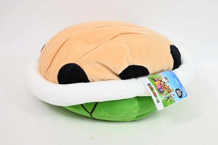 Tomy Mocchi-Mocchi pernă de pluș Carapace verde Super Mario