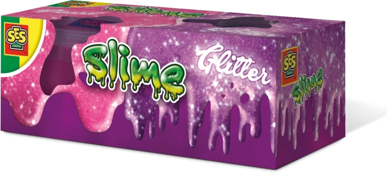 SES slime cu sclipici 2 buc.